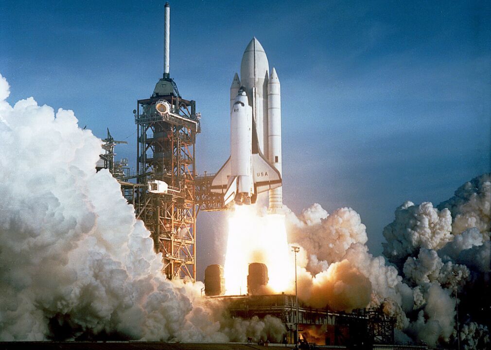 1981: First space shuttle reaches orbit